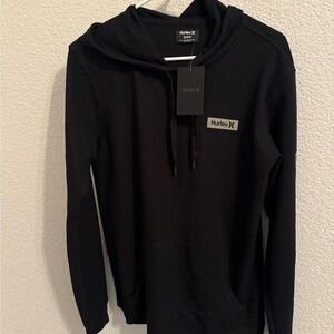 Hurley Men's Black Hoodie Sweater